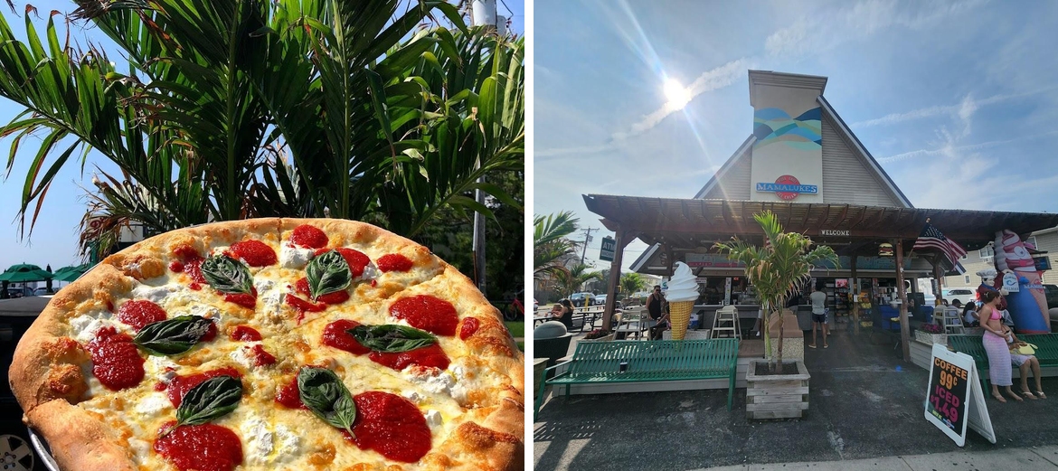 Mamalukes Pizza & Ice Cream Menu