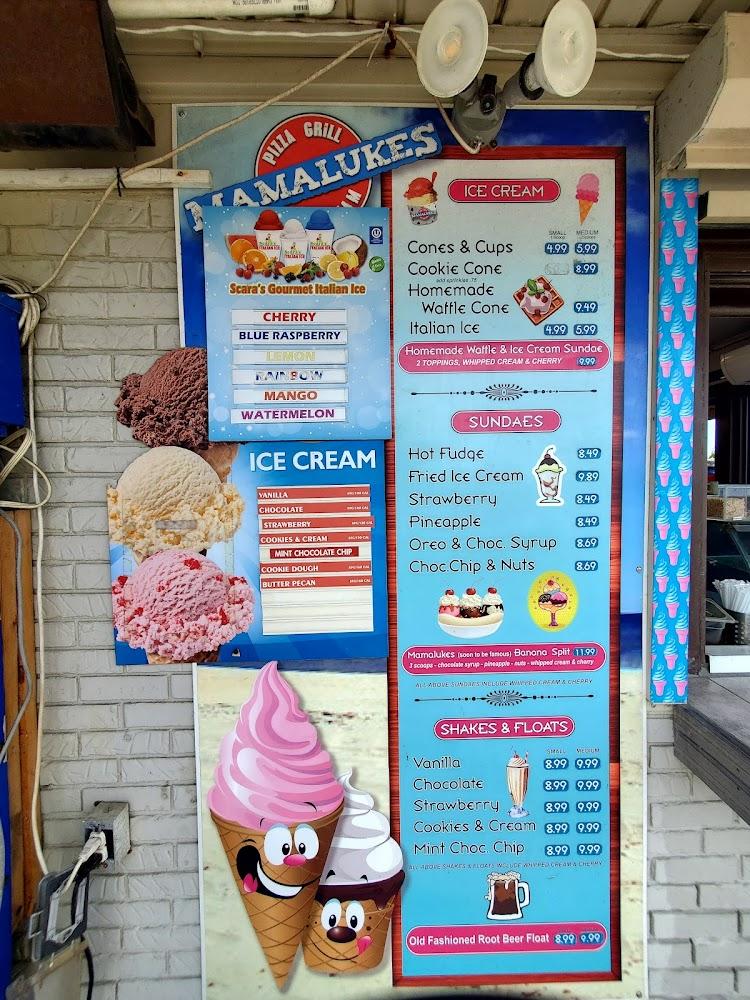 Mamalukes Pizza & Ice Cream Menu image 2